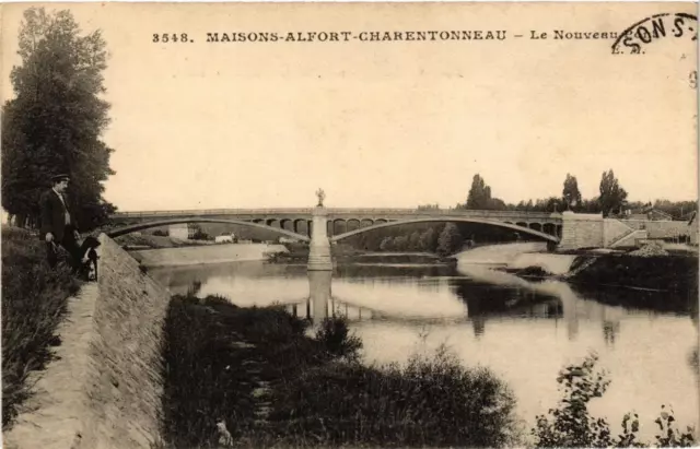 CPA AK MAISONS-ALFORT CHARENTONNEAU Le Nouveau Pont (672033)