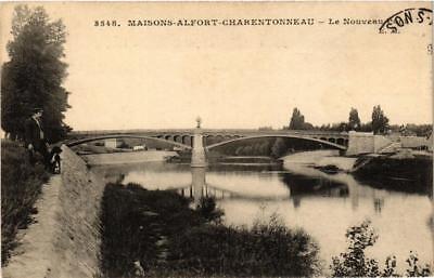 CPA ak maisons-Alfort Charentonneau the new bridge (672033)