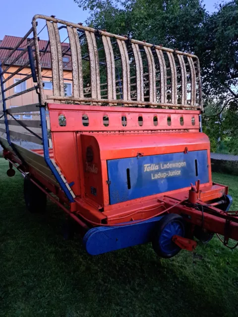 Fella Ladewagen Ladup-Junior - Heuerntewagen zul. Gesamtgewicht 4000kg 4Tonnen