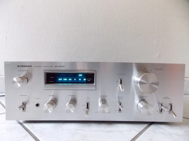AMPLIFICATEUR PIONEER STEREO Amplifier Sa-608 / Hifi Amplifier Vintage