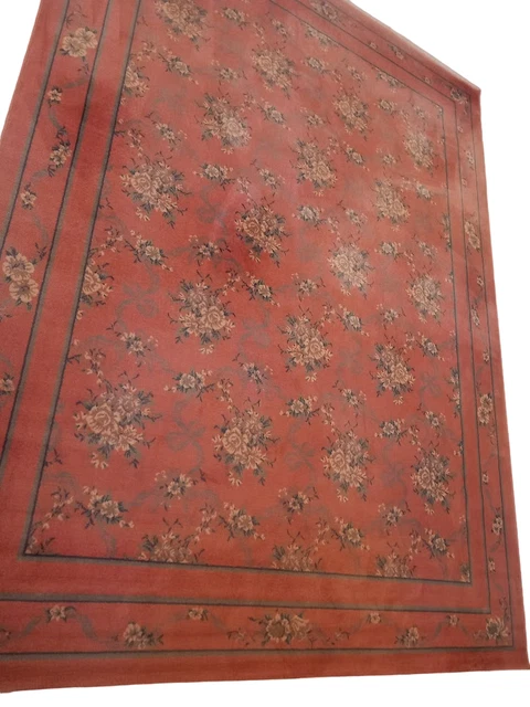 Rug LUXURY 327x252cm  Wool Pile John Lewis Oriental Florals Aubusson  10.7x8.3ft