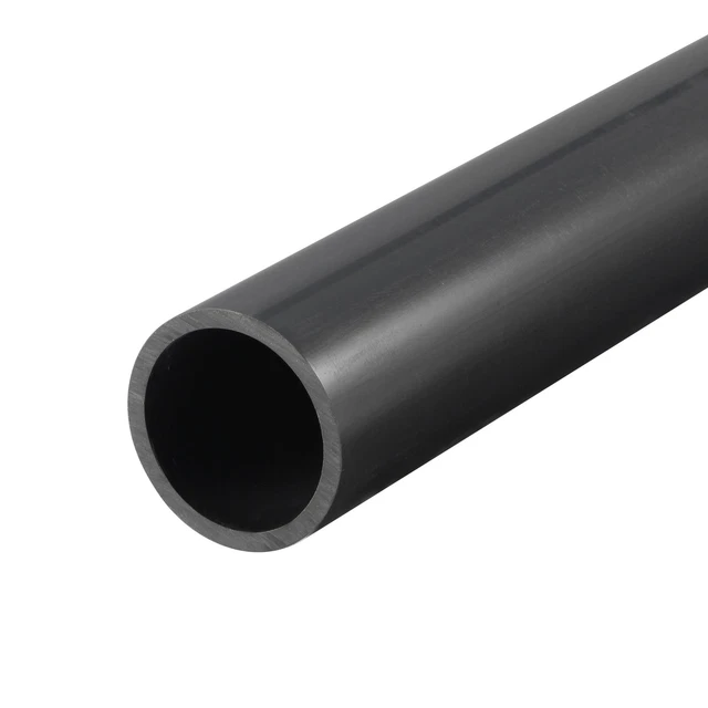 PVC PIPE 27MM ID x 32mm OD 0.5m Rigid Water Pipe Drain Pipe Black £12. ...