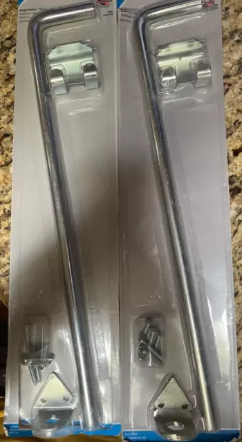 NATIONAL HARDWARE DROP RODS 5/8"x18" DROP RODS QTY 2. HEAVY DUTY. NEW