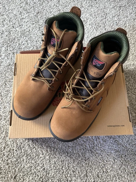 RED WING 2240 Men's 10.5 D King Toe Safety Work Boots New In Box £156. ...