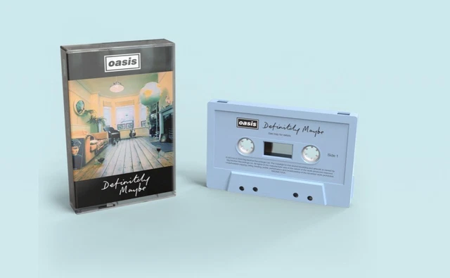 OASIS - DEFINITELY Maybe - Cassette Tape Album *C-CRE 169 OASIS - DEFINITELY Maybe - Cassette Tape Album *C-CRE 169