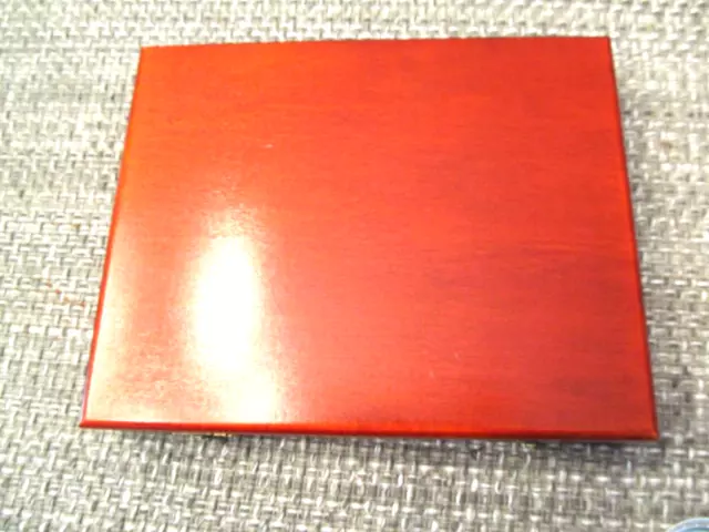 Wooden Dove-Tailed Storage Box For Glass Prepared Microscope Slides