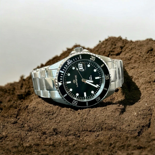 OROLOGIO AUTOMATICO LORENZ Submariner 026959Aa Black 419 EUR 165 00 PicClick IT