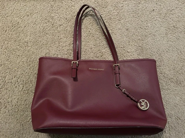 Michael kors saylor best sale crossgrain leather tote
