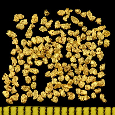 Gold Nugget Alaska Yukon pepite #324 ORO LINGOTTO MONETA COIN 