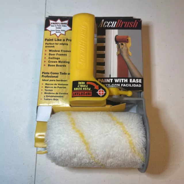 Accubrush MX Paint Edger-Edging Brush,Spacer Tab, High- Capacity Roller