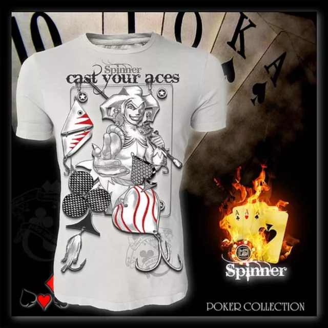 T-Shirt Hotspot Design Poker Collection " Cast Ihre Aces " Größe L