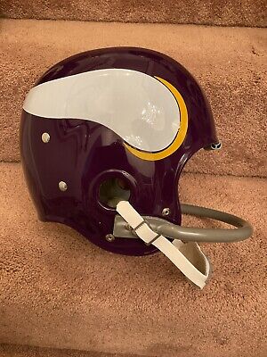 Minnesota Vikings “Big Horns” RK2 Style Suspension Football Helmet Joe Kapp