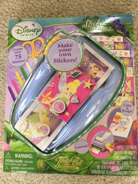 Disney Fairies Sticker Art Studio Tinker Bell & Friends NEW! Free Shipping!