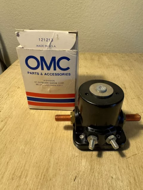 Genuine OMC Starter Solenoid Relay Johnson Evinrude Mercury 395419 NEW