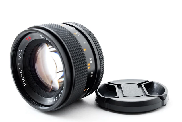 [MINT] Contax Carl Zeiss Planar 50mm f/1.4 MMJ CY Mount Lens From JAPAN