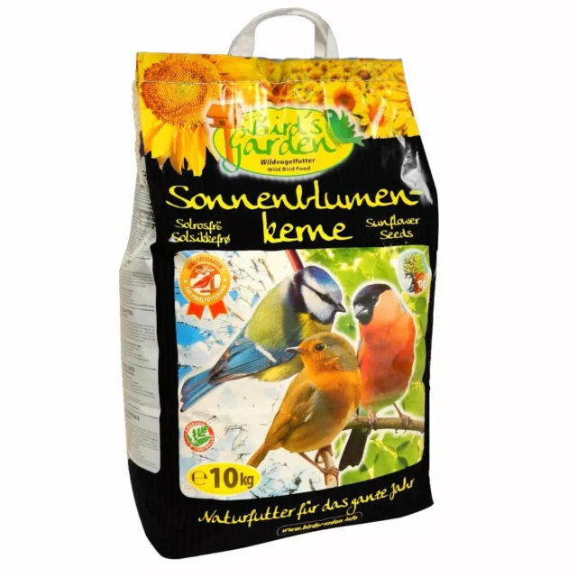 10kg Graines de Tournesol Nourriture pour Oiseaux Sauvages Grand Paquet Sac Neuf