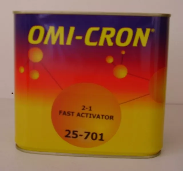 Omi-Cron 2k Fast Activator 2.5L Paint & Lacquer Hardener 2.5 Litre Car Paint