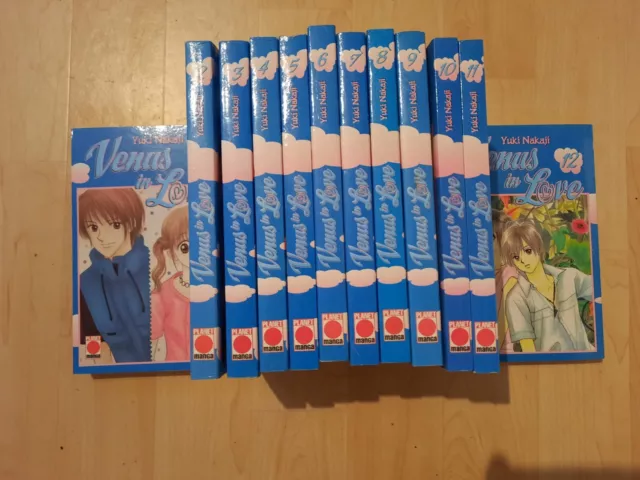 Shoujo Romance Manga "Venus in Love" 1-12 komplett von Yuki Nakaji RAR!!!