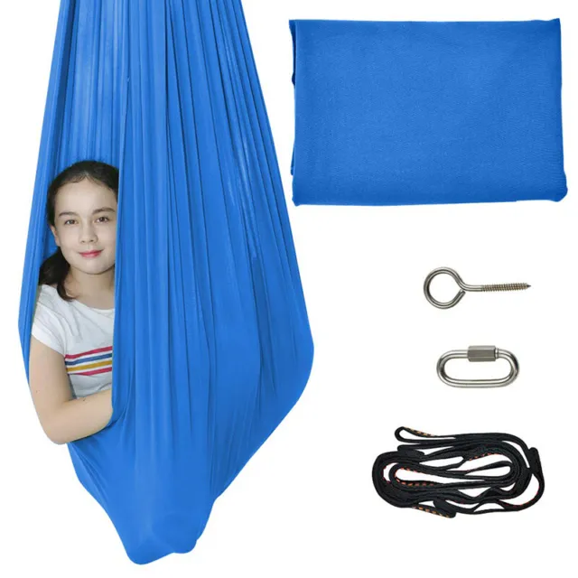 Soft Sensory Therapy Swing Indoor Hammock Up to 150LBS for Kids Autism ADHD ADD