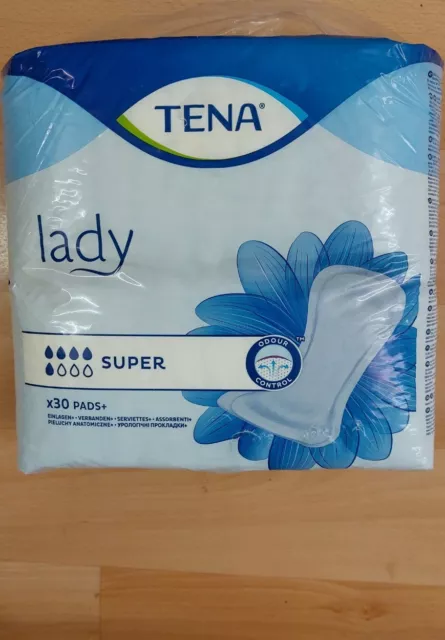 lot de 2 paquets protection féminine 30  TENA LAYDY SUPER