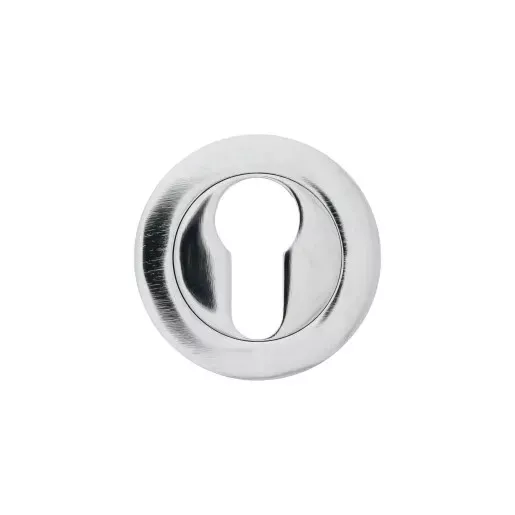 GEORGE BOYD GBDF5234 Euro Escutcheon 50 x 10mm polished Chrome Pack of 2