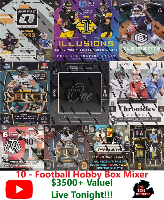 DALLAS COWBOYS BREAK 053 x10 2022 MÉLANGEUR BOÎTE DE PASSETEMPS