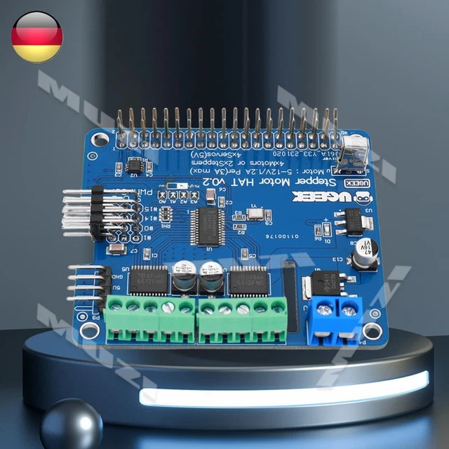 Scheda Di Espansione Driver Servomotore 16 Canali (HAT) Per Raspberry Pi Pico 2 WH. Perfetta Per I Tuoi Progetti Di Robotica E Automazione Con Waveshare.
