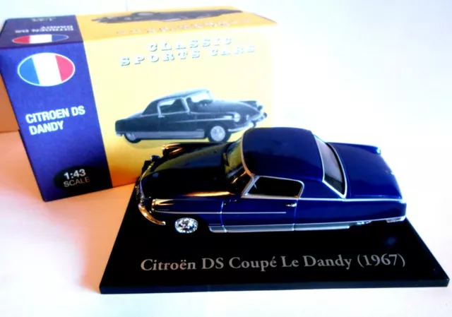 Die Cast 1/43 Citroën DS Coupé Le Dandy (1967) Classic SPORTS Cars Atlas [031]