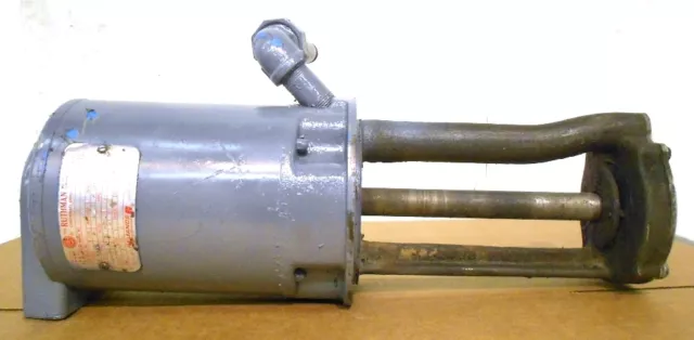 Ruthman Reliance Gusher Pump Motor E54825, 9050-Xl, 1/2Hp, 208-230/460V, 3450Rpm