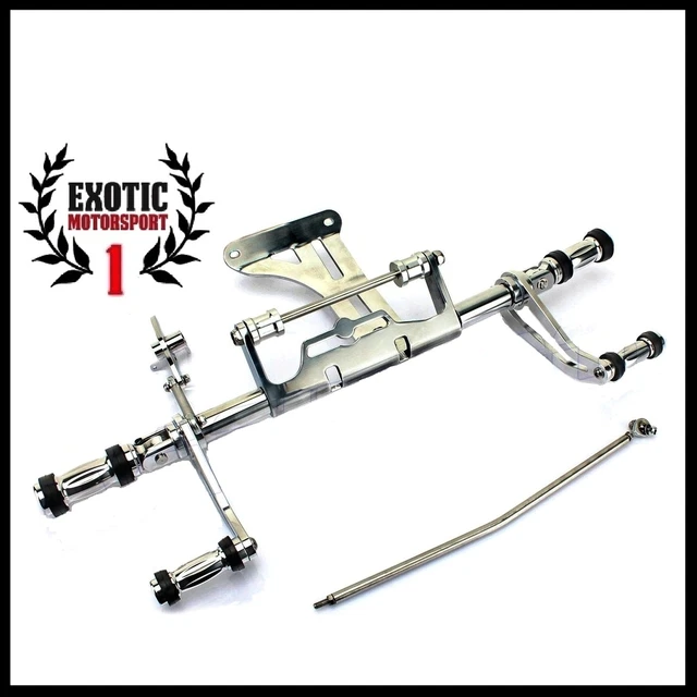 POLISH BILLET ALUMINUM Forward Controls Suzuki Intruder 1400 Vs1400