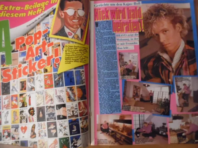 BRAVO  11 - 1985 Duran Kim Wilde Prince Madonna Depeche Mode Wham Nena T. Anders 12