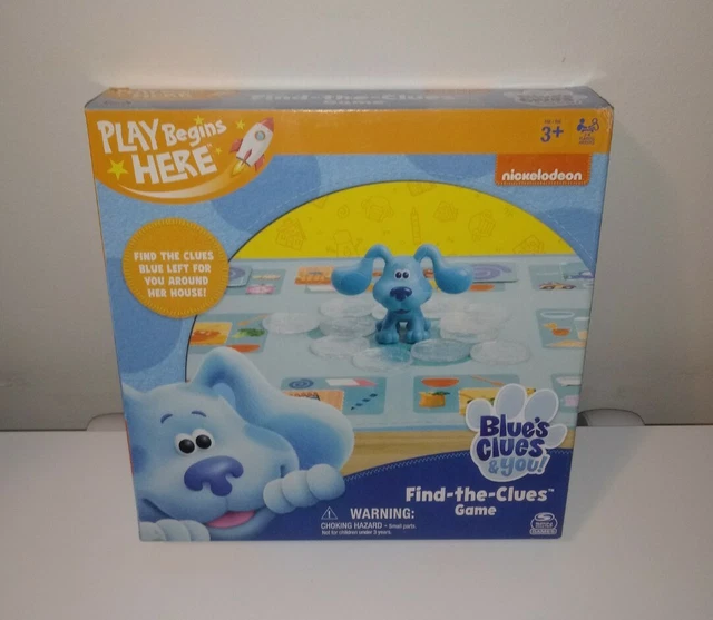 BLUE’S CLUES AND You Find-The-Clues Matching Board Game Kids Fun ...
