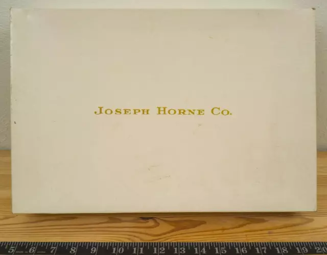 Vintage Joseph Horne Co. Horne's Pittsburgh Department Store Gift Box hk