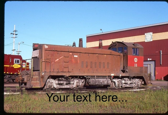 gk447 Orig Slide DM&IR 11 NW2M at Proctor, MN 1998