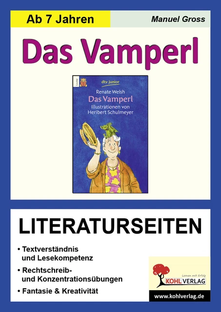 Das Vamperl / Literaturseiten ~ Renate Welsh ~  9783955130831