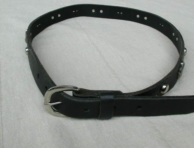Black Genuine Leather Harley Davidson Belt Size 28