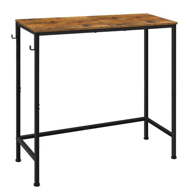 Narrow Wood Console Table Entryway Table with Storage Modern Sofa Table