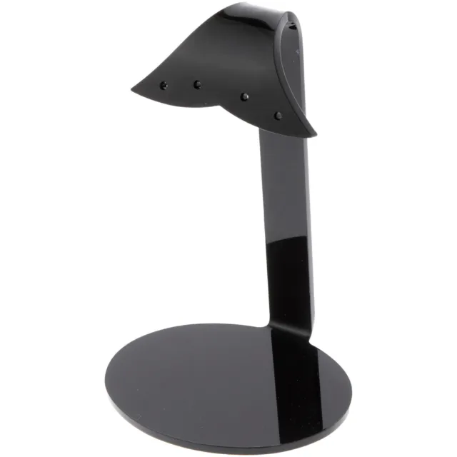 Plymor Black Acrylic 2 Pair Hanging Earring Stand, 3.25" W x 2.75" D x 4.75" H