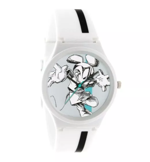 Flud Blanco Mickey Mouse Disney Prologue Sketch II Reloj De con Licencia Oficial