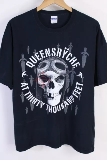 Queensryche T Shirt Mens Size XL 2009 American Soldier Tour