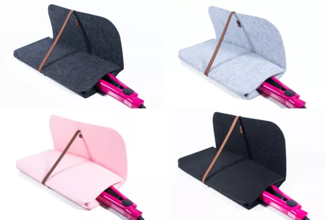 Heat Resistant Mat Pouch for Curling Irons Hair Straightener Safety Cover Case