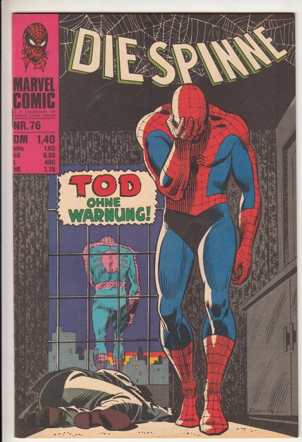 Die SPINNE Nr. 76 (1) sehr guter ZUSTAND Williams ORIGINAL spider-man