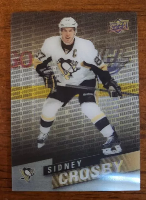 2015-16 Upper Deck Tim Hortons FRANCHISE FORCE Sidney Crosby #FF-11 Penguins