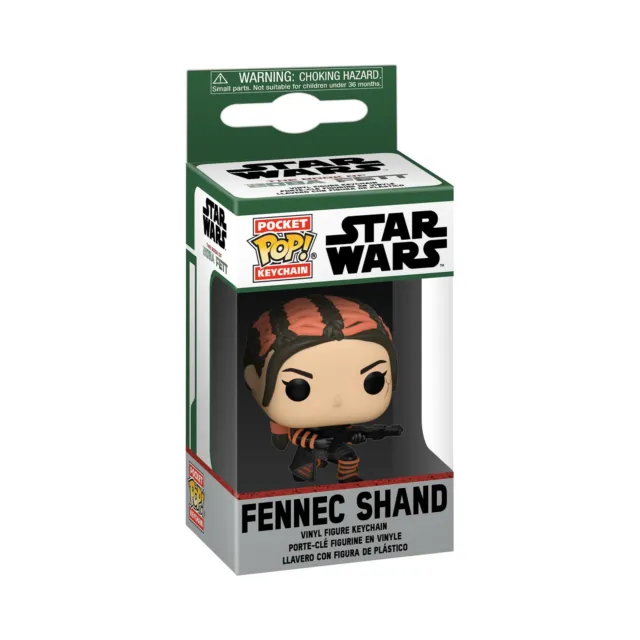 Funko POP! Keychain: Star Wars - Book Of Boba Fett - Fennec Shand - Star W