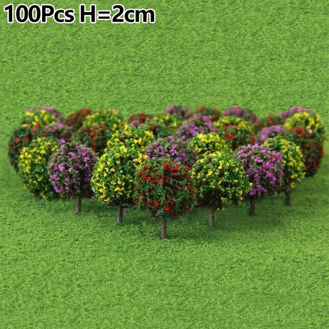 LOT DE 100 ARBRES MOUSSE ZEECHIUM échelle N EUR 7,00 - FR