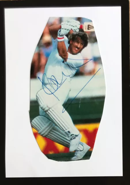 Ian Botham English  Cricketer   , Original Autograph on 6 x 4 Card