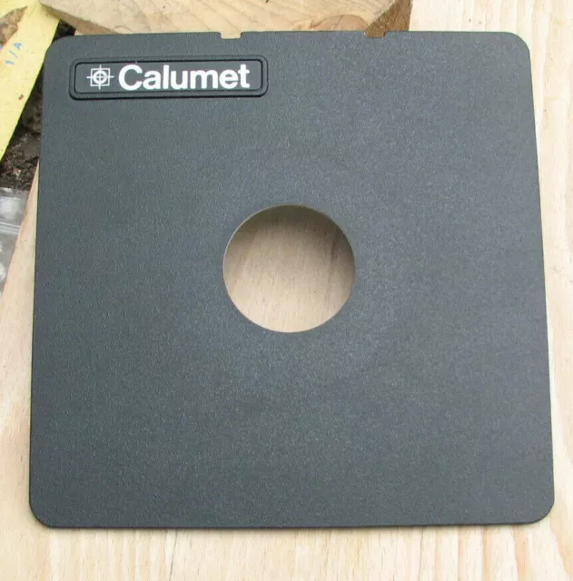 later Calumet Cambo SC Monorail  lens board for compur copal 1 41.7mm hole