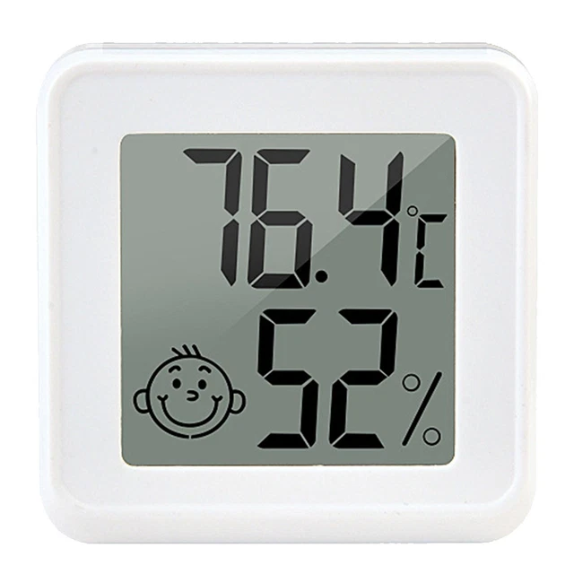 Portable Digital Thermo-Hygrometer Indoor Thermometer Room Thermometer