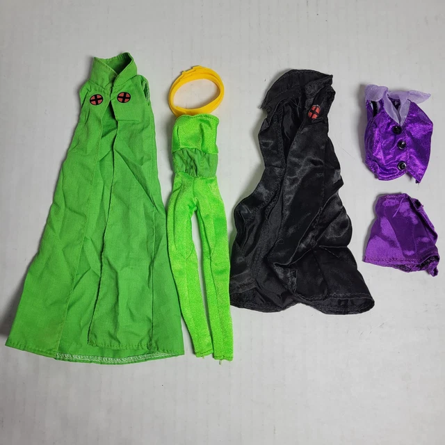 Vtg 1996 ToyBiz Marvel X-Men 12" STORM ROGUE Collector Hero Doll Clothes