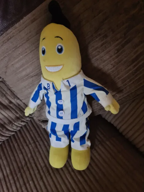 Vintage Bananas in pyjamas Talking Interactive Golden Bear Plush Soft Toy 13”